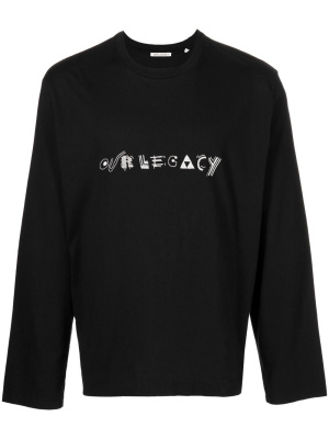 Logo-embroidery long-sleeve T-shirt, OUR LEGACY Logo-embroidery long-sleeve T-shirt
Logo-embroidery long-sleeve T-shirt, OUR LEGACY Logo-embroidery long-sleeve T-shirt