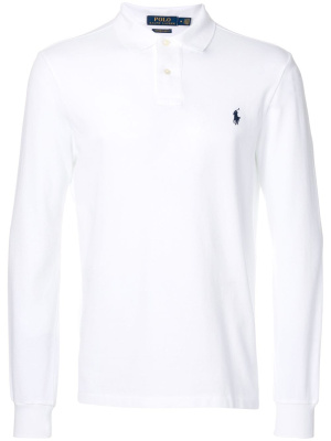 Logo embroidered long-sleeve polo shirt, Polo Ralph Lauren Logo embroidered long-sleeve polo shirt
Logo embroidered long-sleeve polo shirt, Polo Ralph Lauren Logo embroidered long-sleeve polo shirt