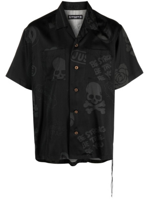 Logo-print short-sleeve shirt, Mastermind Japan Logo-print short-sleeve shirt
Logo-print short-sleeve shirt, Mastermind Japan Logo-print short-sleeve shirt