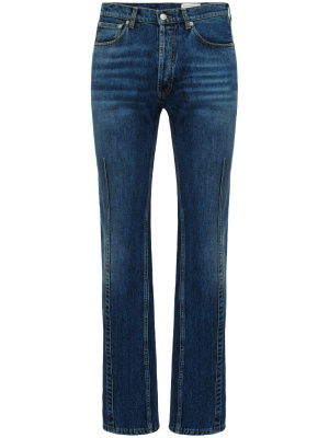 Dart-detail straight-leg jeans, Alexander McQueen Dart-detail straight-leg jeans
Dart-detail straight-leg jeans, Alexander McQueen Dart-detail straight-leg jeans