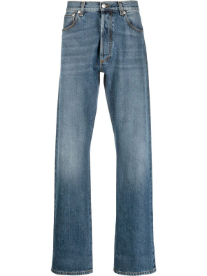 Turn-up cuff straight-leg jeans, Alexander McQueen Turn-up cuff straight-leg jeans
Turn-up cuff straight-leg jeans, Alexander McQueen Turn-up cuff straight-leg jeans