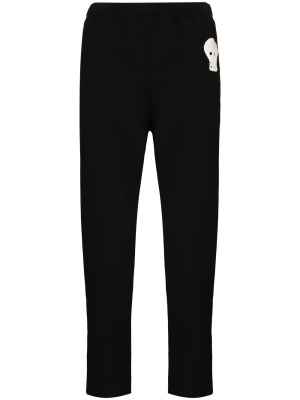 Skull-embroidered zip-ankle tack pants, Alexander McQueen Skull-embroidered zip-ankle tack pants
Skull-embroidered zip-ankle tack pants, Alexander McQueen Skull-embroidered zip-ankle tack pants