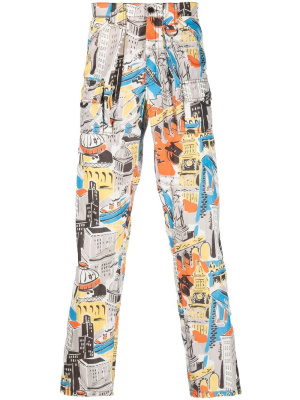 Graphic-print straight-leg trousers, Moschino Graphic-print straight-leg trousers
Graphic-print straight-leg trousers, Moschino Graphic-print straight-leg trousers