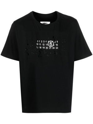 Number-motif cotton T-shirt, MM6 Maison Margiela Number-motif cotton T-shirt
Number-motif cotton T-shirt, MM6 Maison Margiela Number-motif cotton T-shirt