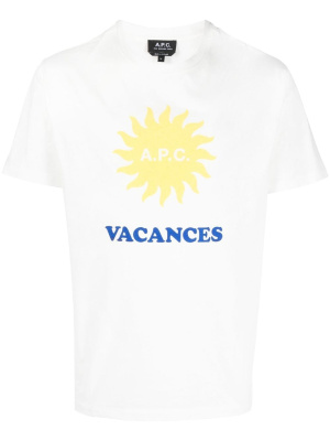 Vacances-print short-sleeved T-shirt, A.P.C. Vacances-print short-sleeved T-shirt
Vacances-print short-sleeved T-shirt, A.P.C. Vacances-print short-sleeved T-shirt