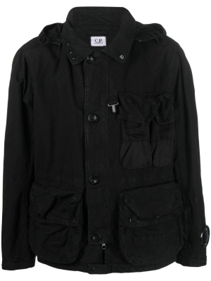 Cargo-pocket cotton hooded jacket, C.P. Company Cargo-pocket cotton hooded jacket
Cargo-pocket cotton hooded jacket, C.P. Company Cargo-pocket cotton hooded jacket