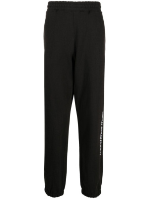 Logo-embroidered cotton track pants, This Is Never That Logo-embroidered cotton track pants
Logo-embroidered cotton track pants, This Is Never That Logo-embroidered cotton track pants