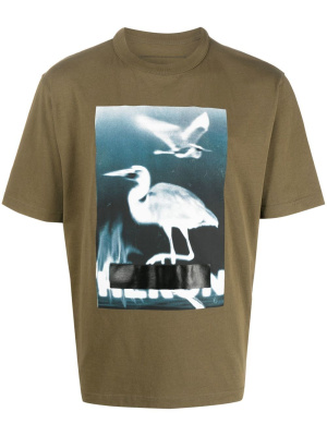 Graphic-print organic cotton T-shirt, Heron Preston Graphic-print organic cotton T-shirt
Graphic-print organic cotton T-shirt, Heron Preston Graphic-print organic cotton T-shirt