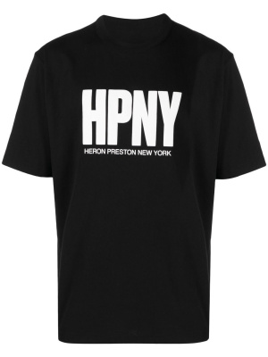 Logo-print organic cotton T-shirt, Heron Preston Logo-print organic cotton T-shirt
Logo-print organic cotton T-shirt, Heron Preston Logo-print organic cotton T-shirt