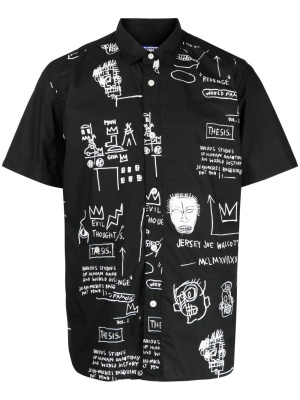 X Jean-Michel Basquiat artwork-print shirt, Junya Watanabe MAN X Jean-Michel Basquiat artwork-print shirt
X Jean-Michel Basquiat artwork-print shirt, Junya Watanabe MAN X Jean-Michel Basquiat artwork-print shirt