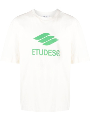 Logo-print organic cotton T-shirt, Etudes Logo-print organic cotton T-shirt
Logo-print organic cotton T-shirt, Etudes Logo-print organic cotton T-shirt
