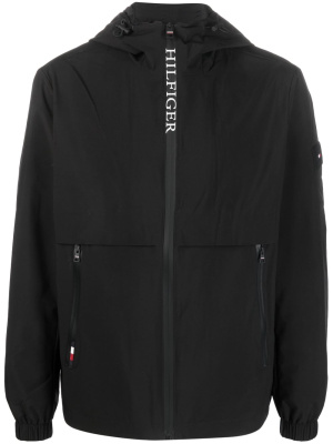 Logo-print detail hooded jacket, Tommy Hilfiger Logo-print detail hooded jacket
Logo-print detail hooded jacket, Tommy Hilfiger Logo-print detail hooded jacket