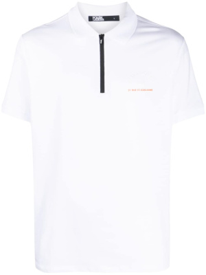 Embossed-logo cotton polo shirt, Karl Lagerfeld Embossed-logo cotton polo shirt
Embossed-logo cotton polo shirt, Karl Lagerfeld Embossed-logo cotton polo shirt