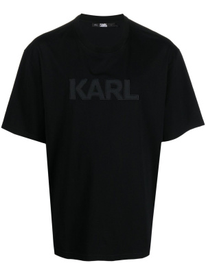 Logo-print short-sleeved T-shirt, Karl Lagerfeld Logo-print short-sleeved T-shirt
Logo-print short-sleeved T-shirt, Karl Lagerfeld Logo-print short-sleeved T-shirt