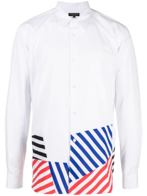 Multi-way stripe pattern cotton shirt, Comme Des Garçons Multi-way stripe pattern cotton shirt
Multi-way stripe pattern cotton shirt, Comme Des Garçons Multi-way stripe pattern cotton shirt