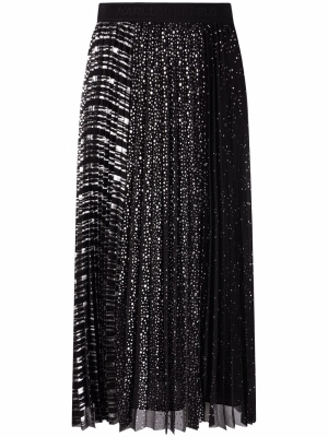 Contrast-panel pleated midi skirt, Karl Lagerfeld Contrast-panel pleated midi skirt
Contrast-panel pleated midi skirt, Karl Lagerfeld Contrast-panel pleated midi skirt