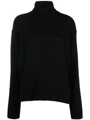 For All logo-embroidered wool jumper, Off-White For All logo-embroidered wool jumper
For All logo-embroidered wool jumper, Off-White For All logo-embroidered wool jumper