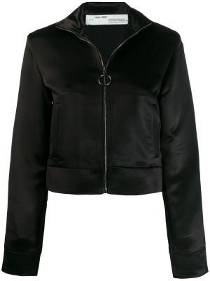 Contrast stripe zip-front jacket, Off-White Contrast stripe zip-front jacket
Contrast stripe zip-front jacket, Off-White Contrast stripe zip-front jacket