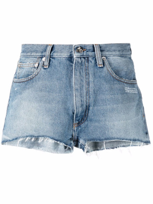 Logo-print frayed-edge denim shorts, Off-White Logo-print frayed-edge denim shorts
Logo-print frayed-edge denim shorts, Off-White Logo-print frayed-edge denim shorts