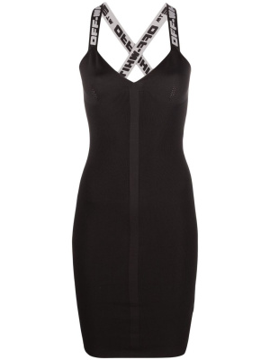 Logo straps V-neck mini dress, Off-White Logo straps V-neck mini dress
Logo straps V-neck mini dress, Off-White Logo straps V-neck mini dress