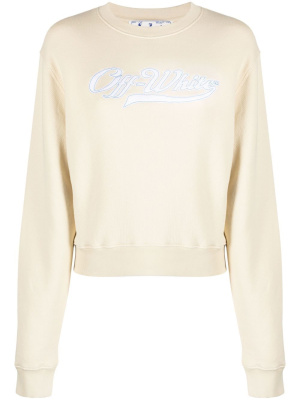 Logo-embroidered cotton sweatshirt, Off-White Logo-embroidered cotton sweatshirt
Logo-embroidered cotton sweatshirt, Off-White Logo-embroidered cotton sweatshirt