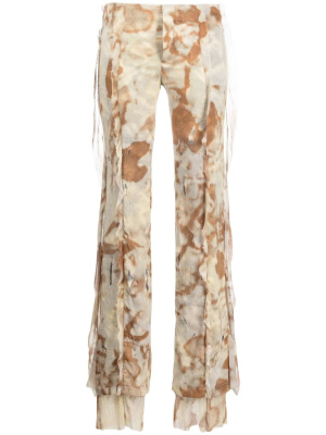 Frayed-edge abstract-print trousers, Diesel Frayed-edge abstract-print trousers
Frayed-edge abstract-print trousers, Diesel Frayed-edge abstract-print trousers