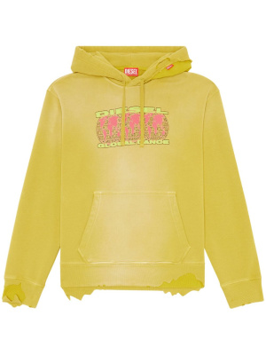 Logo-print distressed-finish hoodie, Diesel Logo-print distressed-finish hoodie
Logo-print distressed-finish hoodie, Diesel Logo-print distressed-finish hoodie