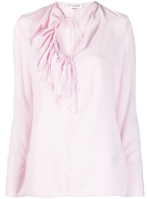 Ruffle-detailing silk blouse, Victoria Beckham Ruffle-detailing silk blouse
Ruffle-detailing silk blouse, Victoria Beckham Ruffle-detailing silk blouse