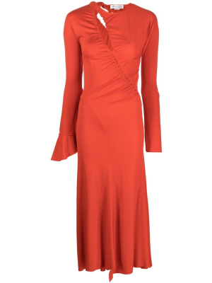 Cut-out asymmetric midi dress, Victoria Beckham Cut-out asymmetric midi dress
Cut-out asymmetric midi dress, Victoria Beckham Cut-out asymmetric midi dress