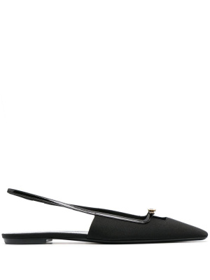Buckle-detail slingback mules, Saint Laurent Buckle-detail slingback mules
Buckle-detail slingback mules, Saint Laurent Buckle-detail slingback mules