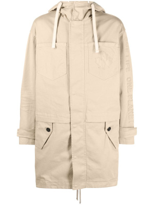 Embroidered-slogan long-sleeve parka, Dsquared2 Embroidered-slogan long-sleeve parka
Embroidered-slogan long-sleeve parka, Dsquared2 Embroidered-slogan long-sleeve parka