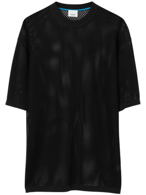 Equestrian Knight detail semi-sheer T-shirt, Burberry Equestrian Knight detail semi-sheer T-shirt
Equestrian Knight detail semi-sheer T-shirt, Burberry Equestrian Knight detail semi-sheer T-shirt