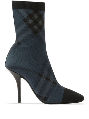 Vintage Check 100mm knitted boots, Burberry Vintage Check 100mm knitted boots
Vintage Check 100mm knitted boots, Burberry Vintage Check 100mm knitted boots