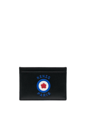 Target logo-print leather cardholder, Kenzo Target logo-print leather cardholder
Target logo-print leather cardholder, Kenzo Target logo-print leather cardholder