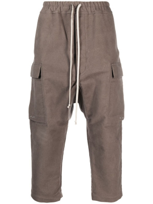 Elasticated-waist drop-crotch trousers, Rick Owens Elasticated-waist drop-crotch trousers
Elasticated-waist drop-crotch trousers, Rick Owens Elasticated-waist drop-crotch trousers