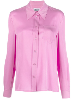 Pointed-collar poet-sleeve shirt, MOSCHINO JEANS Pointed-collar poet-sleeve shirt
Pointed-collar poet-sleeve shirt, MOSCHINO JEANS Pointed-collar poet-sleeve shirt