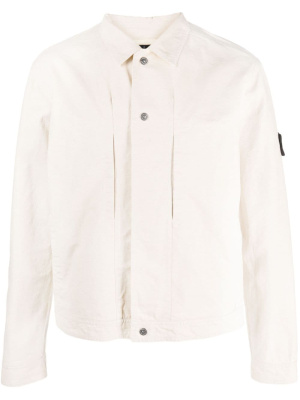 Logo-patch button-fastening jacket, Stone Island Shadow Project Logo-patch button-fastening jacket
Logo-patch button-fastening jacket, Stone Island Shadow Project Logo-patch button-fastening jacket