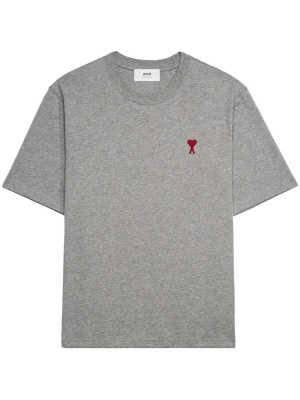 Logo-embroidered organic-cotton T-shirt, AMI Paris Logo-embroidered organic-cotton T-shirt
Logo-embroidered organic-cotton T-shirt, AMI Paris Logo-embroidered organic-cotton T-shirt