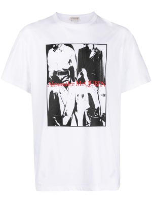 Photograph-print cotton T-shirt, Alexander McQueen Photograph-print cotton T-shirt
Photograph-print cotton T-shirt, Alexander McQueen Photograph-print cotton T-shirt