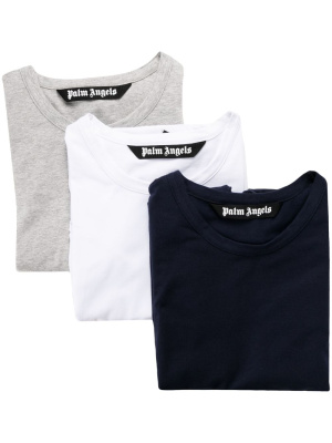 Stretch-cotton T-shirt three-pack, Palm Angels Stretch-cotton T-shirt three-pack
Stretch-cotton T-shirt three-pack, Palm Angels Stretch-cotton T-shirt three-pack