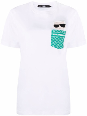 Logo-print short-sleeve T-shirt, Karl Lagerfeld Logo-print short-sleeve T-shirt
Logo-print short-sleeve T-shirt, Karl Lagerfeld Logo-print short-sleeve T-shirt