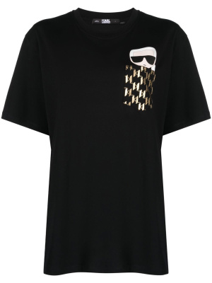 Ikonik Karl monogram-pocket T-shirt, Karl Lagerfeld Ikonik Karl monogram-pocket T-shirt
Ikonik Karl monogram-pocket T-shirt, Karl Lagerfeld Ikonik Karl monogram-pocket T-shirt
