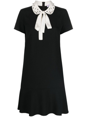 Crystal-embellished crepe minidress, RED Valentino Crystal-embellished crepe minidress
Crystal-embellished crepe minidress, RED Valentino Crystal-embellished crepe minidress