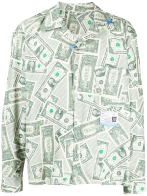 Dollar Bill long-sleeve shirt, Maison Mihara Yasuhiro Dollar Bill long-sleeve shirt
Dollar Bill long-sleeve shirt, Maison Mihara Yasuhiro Dollar Bill long-sleeve shirt