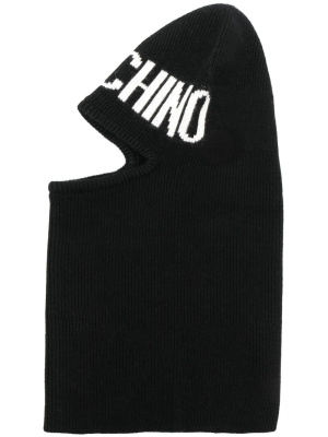 Logo-intarsia ribbed-knit balaclava, Moschino Logo-intarsia ribbed-knit balaclava
Logo-intarsia ribbed-knit balaclava, Moschino Logo-intarsia ribbed-knit balaclava