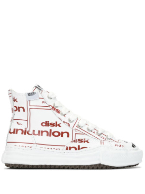 'Disc Union' high-top sneakers, Maison Mihara Yasuhiro 'Disc Union' high-top sneakers
'Disc Union' high-top sneakers, Maison Mihara Yasuhiro 'Disc Union' high-top sneakers