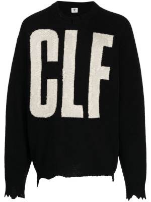 Intarsia logo-knit crew neck jumper, SAINT MXXXXXX Intarsia logo-knit crew neck jumper
Intarsia logo-knit crew neck jumper, SAINT MXXXXXX Intarsia logo-knit crew neck jumper