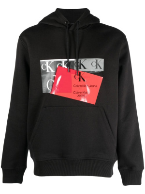 

Disrupted CK box urban hoodie, Calvin Klein Jeans Disrupted CK box urban hoodie