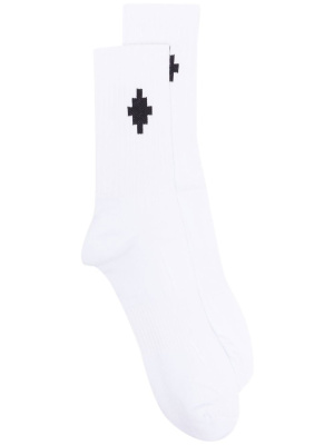 Cross ankle-length socks, Marcelo Burlon County of Milan Cross ankle-length socks
Cross ankle-length socks, Marcelo Burlon County of Milan Cross ankle-length socks