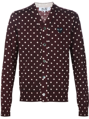 Embroidered heart polka dot cardigan, Comme Des Garçons Play Embroidered heart polka dot cardigan
Embroidered heart polka dot cardigan, Comme Des Garçons Play Embroidered heart polka dot cardigan